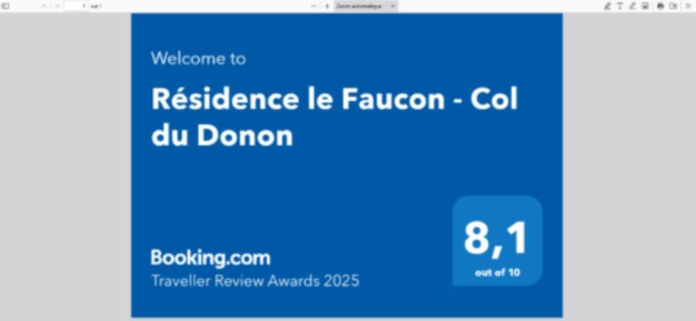 Residence Le Faucon - Col Du Donon Grandfontaine  Zewnętrze zdjęcie